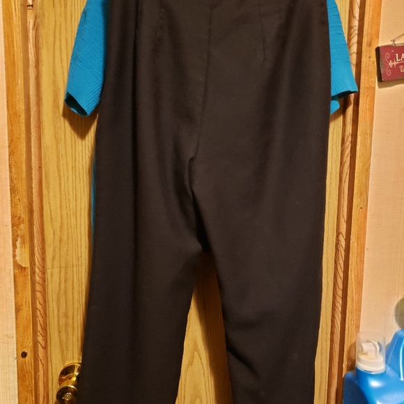 Chadwicks Black wool slacks size 6 Career work wear - Picture 3 of 4